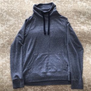 Express Fleece Funnel Neck Popover Sweatshirt